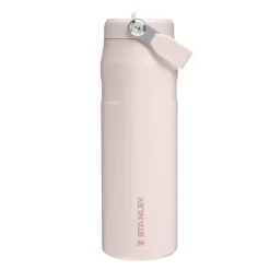 Iceflow flip straw tumbler termoflaske 0,7L rose quartz