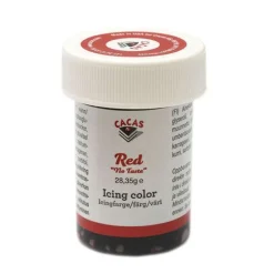 Icing-/konditorfarge uten smak rød
