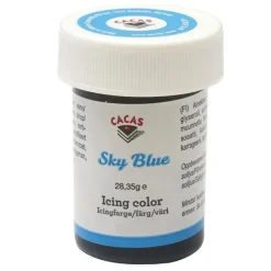 Icing-/pastafarge himmelblå