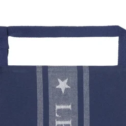 Icons forkle stjerne 105x80 cm dress blå/hvit