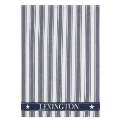 Icons kjøkkenhåndkle stripet vaffelstruktur 70x50 cm dress blå/hvit