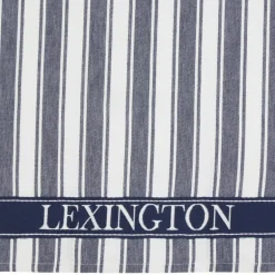 Icons kjøkkenhåndkle stripet vaffelstruktur 70x50 cm dress blå/hvit