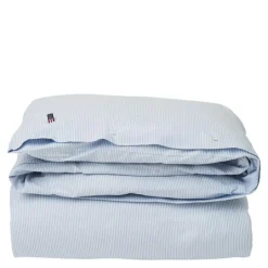 Icons pinpoint sengetøy 140x220 cm blå/hvit