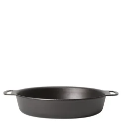 Ildfast form karbonstål 28 cm svart