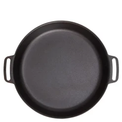 Ildfast form karbonstål 28 cm svart