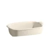 Ildfast form rektangulær 22x14,5 cm 0,7L krem