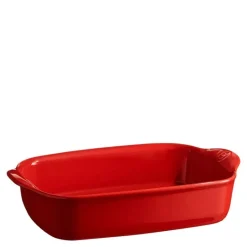 Ildfast form S rektangulær 30x19 cm 1,55L rød