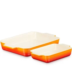 Ildfast formsett stentøy 25+32 cm volcanic