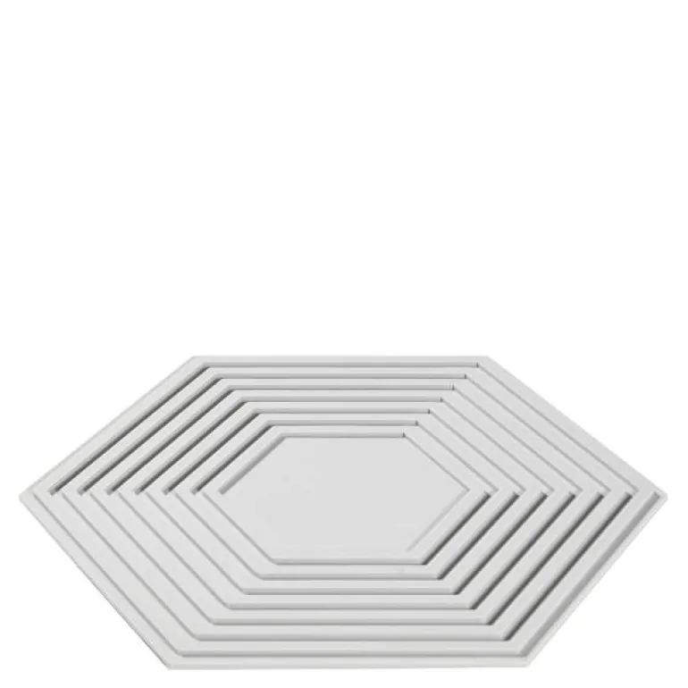 Ime bordskåner 21,5 cm lys grå