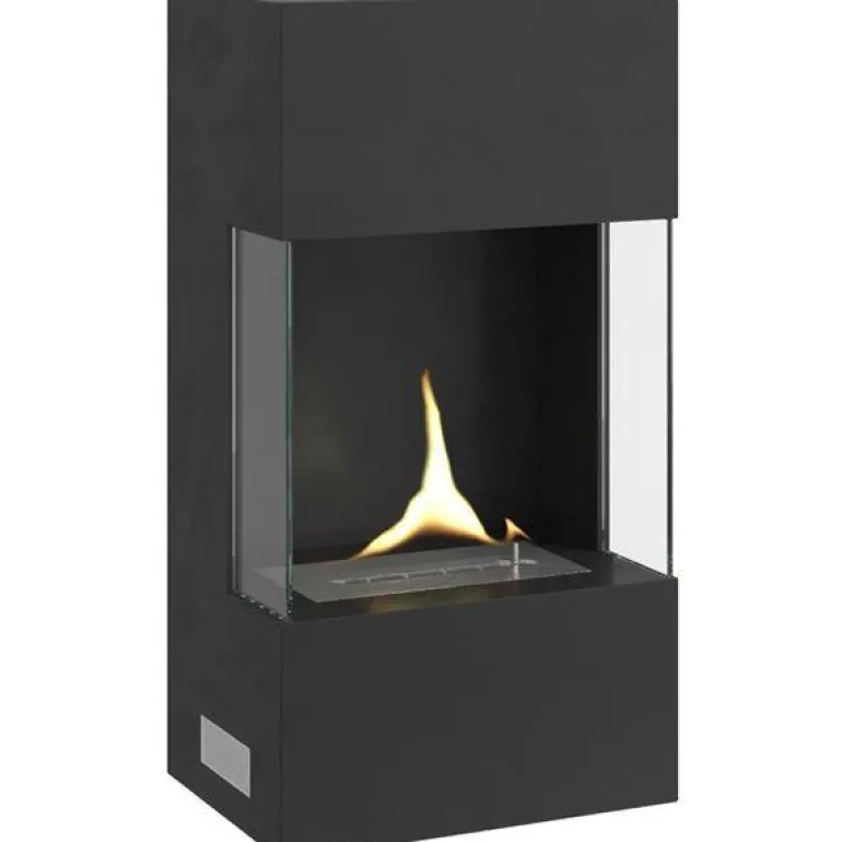 Indie vegghengt peis 180 1,05L svart