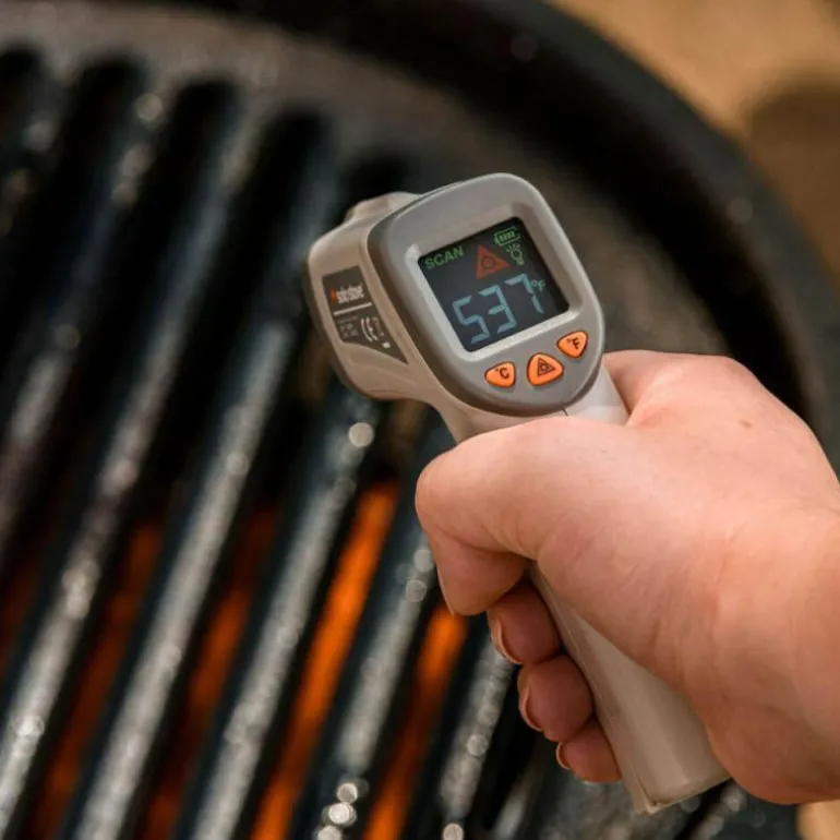 Infrarødt termometer grå