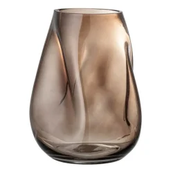 Ingolf vase 26 cm brun