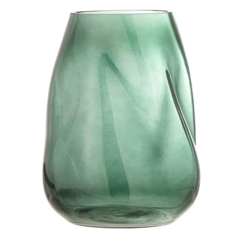 Ingolf vase 26 cm grønn