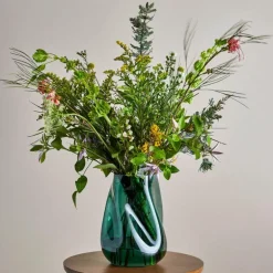 Ingolf vase 26 cm grønn