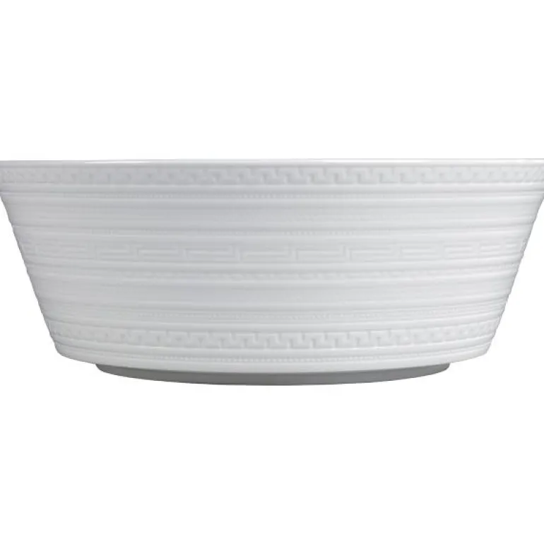 Intaglio serveringsskål 25 cm hvit