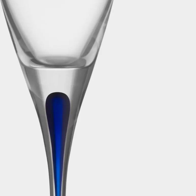 Intermezzo champagneglass 26 cl blå