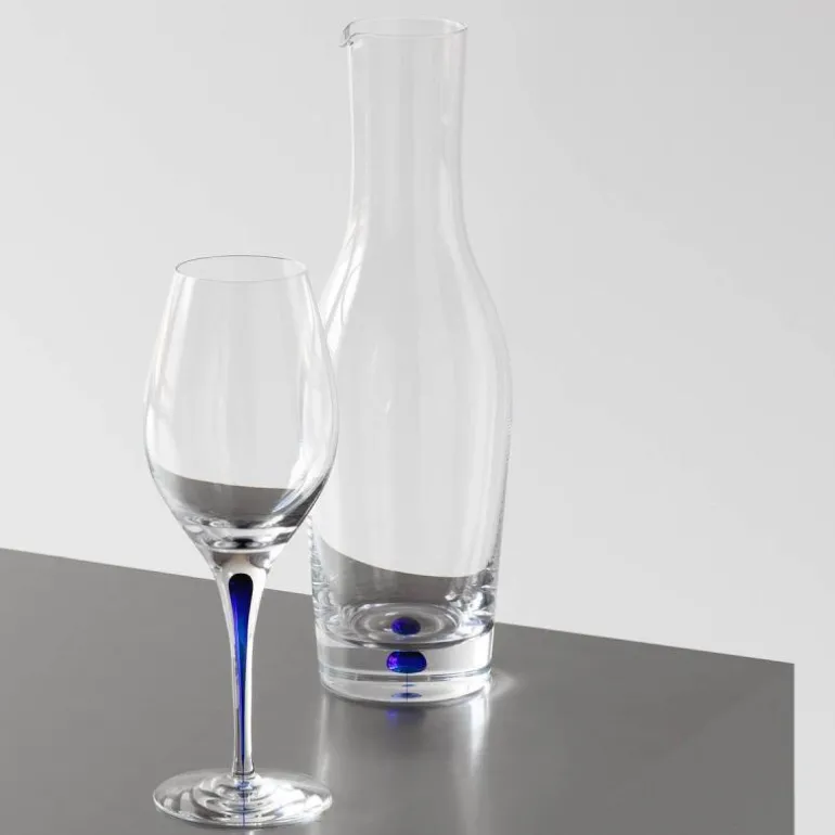 Intermezzo karaffel 112 cl blå