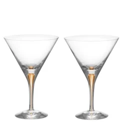 Intermezzo martiniglass 25 cl 2 stk gull