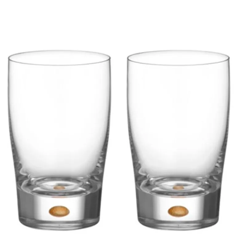 Intermezzo tumbler 25 cl 2 stk gull