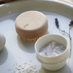 Inu badebørste 8,6x3,9 cm Bøk