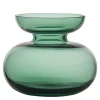 Inu vase 11x9 cm moss green