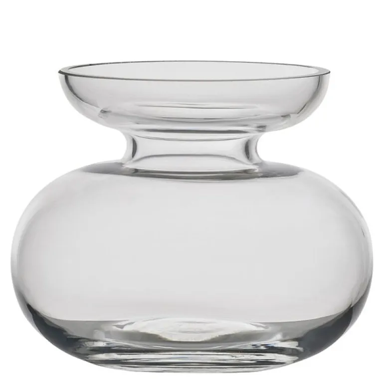Inu vase 11x9 cm pure clear