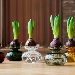 Inu vase 11x9 cm smoked grey