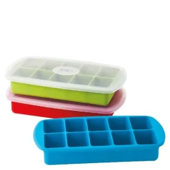 Isbitform silikon med lokk 1 stk