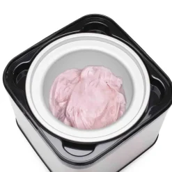 Iskremmaskin 1,5L rustfri LCD