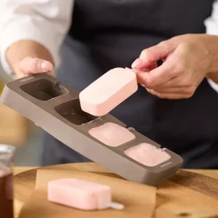 Ispinneform 4 stk. classic latte silikon