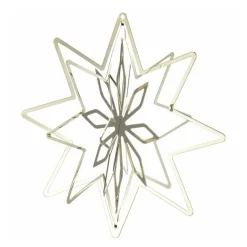 Istind dekor 12 cm gull