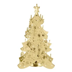 Istind dekor 12x9 cm gull