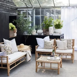 Ivillia sittepute 45x45 cm oker