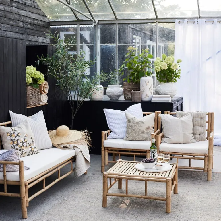 Ivillia sittepute 45x45 cm oker