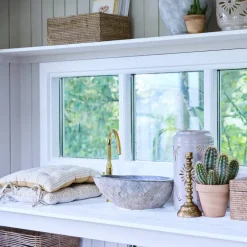 Ivillia sittepute 45x45 cm oker