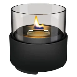 Ivy bordlykt 13 cm svart