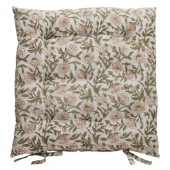 Ivy sittepute 45x45 cm støvet grønn