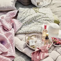 Ivy sittepute/madrass 180x70 cm støvet grønn