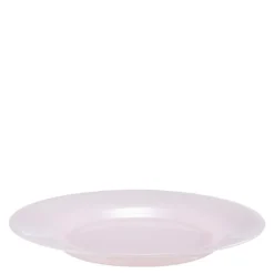 Jade asjett 21 cm lys rosa