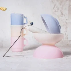 Jade skål 40 cl lys blå