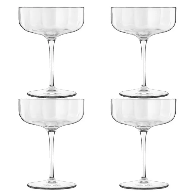 Jazz champagneskål 30 cl 4 stk