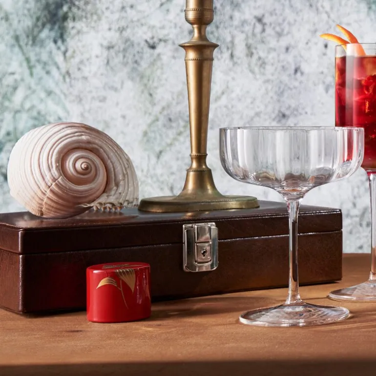 Jazz champagneskål 30 cl 4 stk