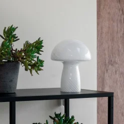 Jenny sopplampe 23 cm hvit