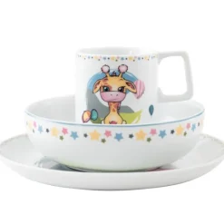 Jippi & Truls barnesett 3 deler porselen