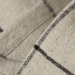 Join duk 260x150 cm svart/off-white