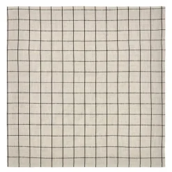 Join duk 150x150 cm svart/off-white