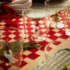 Jul vannglass med figur 35 cl nisse