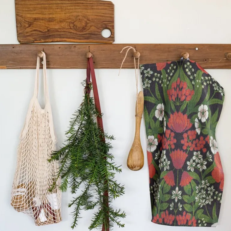 Julblommor håndkle 35x50 cm