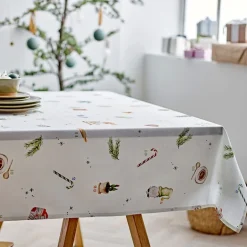 Juleduk 140x350 cm christmas days red