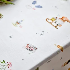 Juleduk 140x350 cm christmas days red